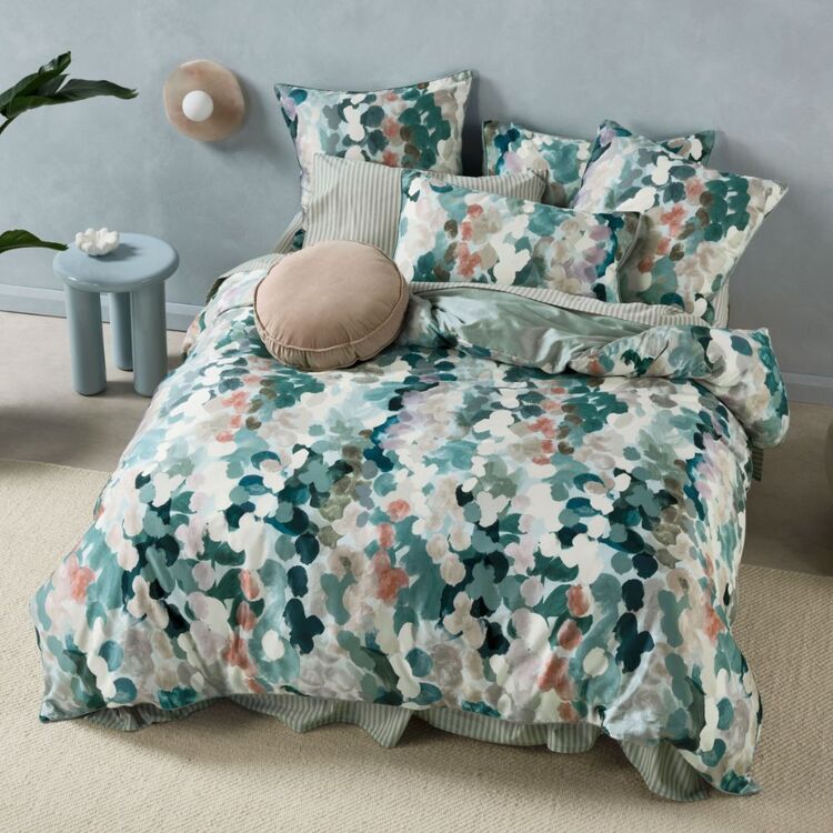 Linen House Harriet Cotton Quilt Cover Set Multicoloured Print