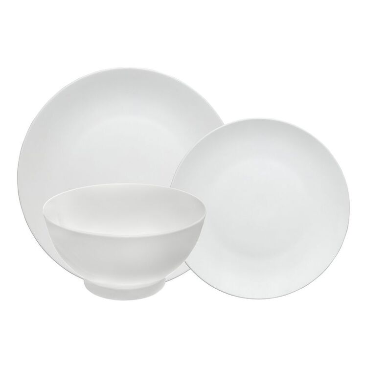 Maxwell Williams White Basics 12-Piece Dynasty Coupe Dinner Set