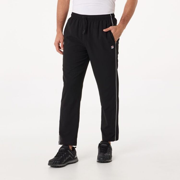FILA Men's Anson Microfibre Trackpants Black