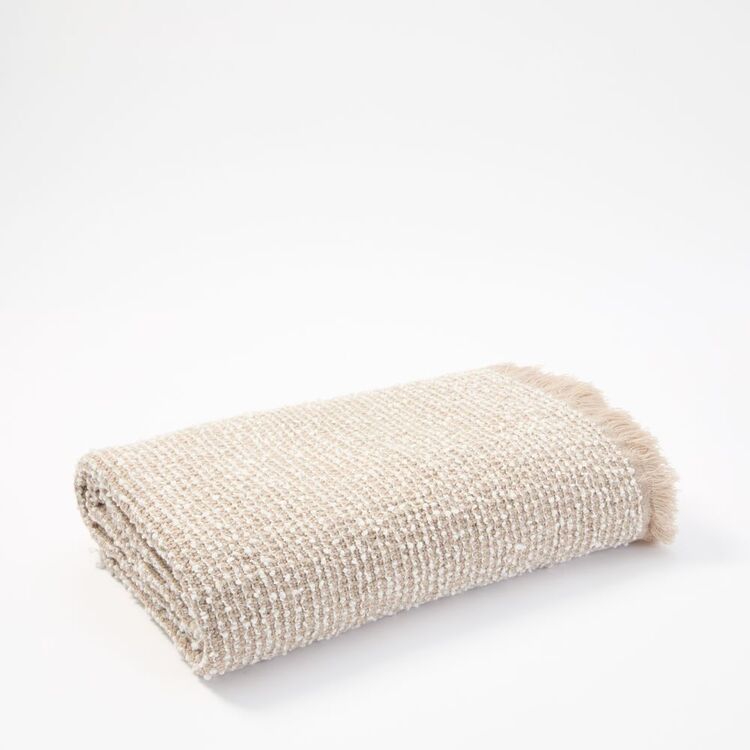 Throw Texture Soren Textured Throw Natural