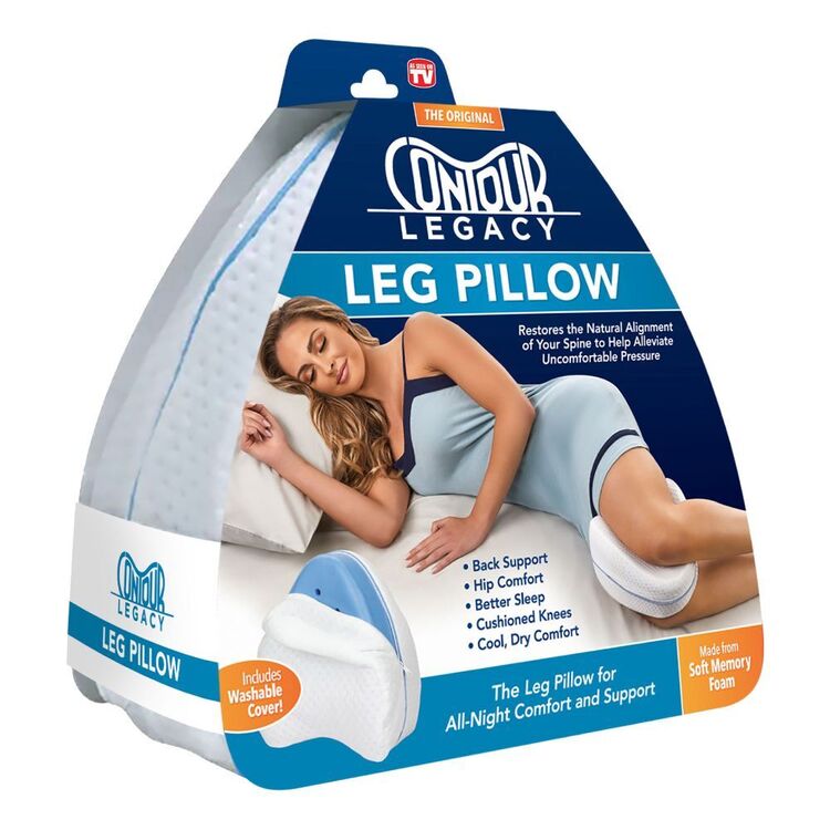 As Seen On TV Contour Legacy Leg Pillow White