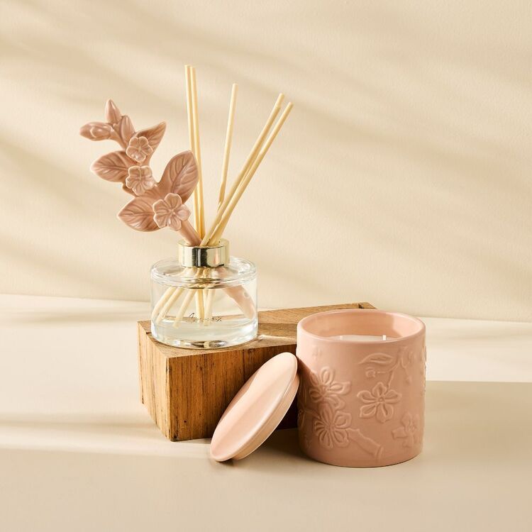 Anna Defuser Love Anna X Botanika Diffuser Cherry Blossom Pink | Harris Scarfe
