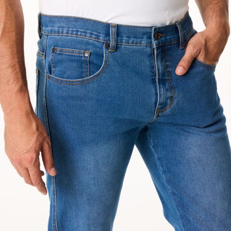 Stech Jc JC Lanyon Men’s Stretch Jeans Blue | Harris Scarfe