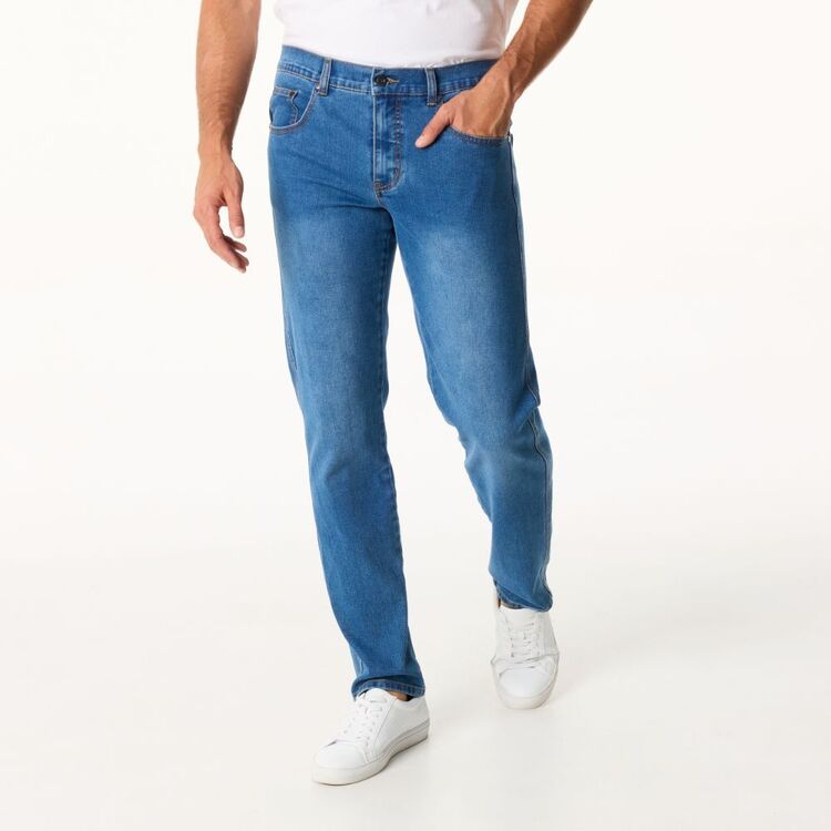 Stech Jc JC Lanyon Men’s Stretch Jeans Blue | Harris Scarfe