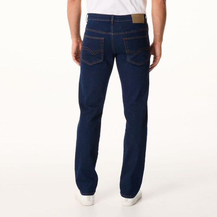 Stech Jc JC Lanyon Men's Stretch Jeans Navy | Harris Scarfe