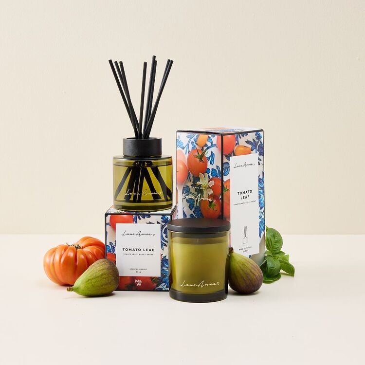 Anna Defuser Love Anna X Kitchen Delights Tomato Leaf Reed Diffuser Green | Harris ...