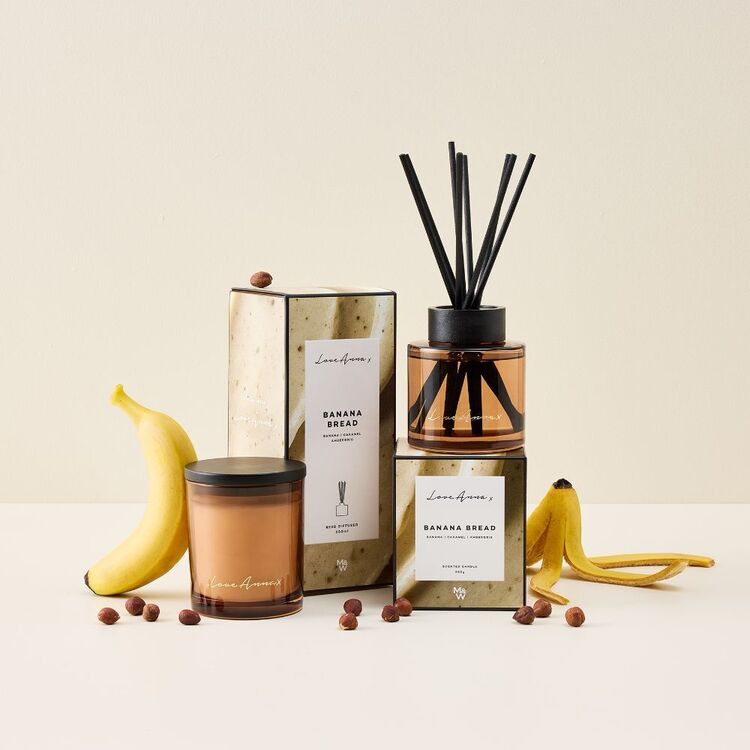 Anna Defuser Love Anna X Kitchen Delights Banana Bread Reed Diffuser Amber | Harris ...