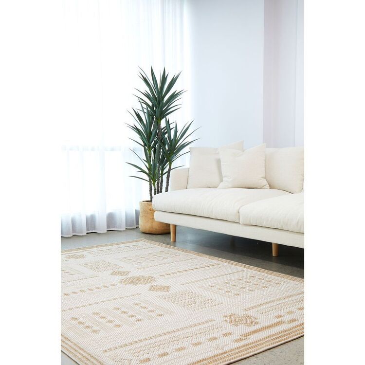 Ntu Rug Rug Culture Patio Ziggy Indoor/Outdoor Rug Natural | Harris Scarfe