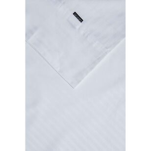 Ramesses 1000 Thread Count Stripe Pima Cotton Sheet Set White