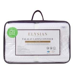 Elysian Talalay Latex Pillow Contour