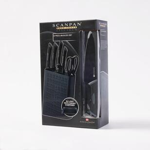 Scanpan Spectrum 6-Piece Knife Block Set with Sharpener