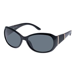 Cancer Council Women's Leura Sunglasses Black Shiny