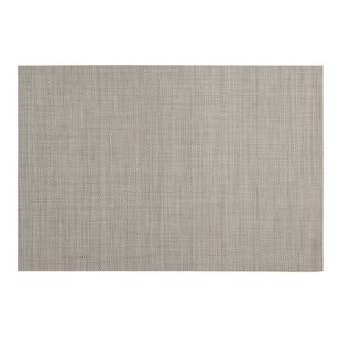 Maxwell & Williams 45 x 30 cm Placemat Crosshatch Taupe