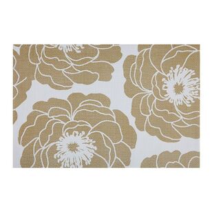 Maxwell & Williams 45 x 30 cm Placemat Camellia Gold