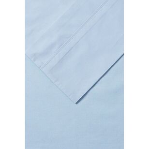 Linen House 300 Thread Count Cotton Sheet Set Blue King Bed