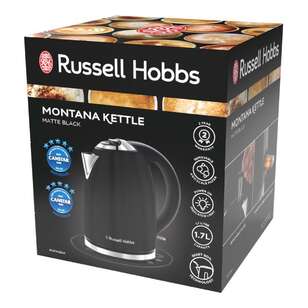 Russell Hobbs 1.7 L Montana Kettle Matt Black RHK142BLK