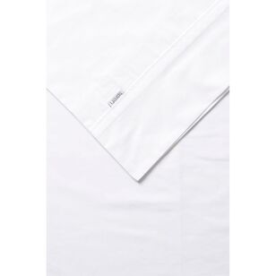 Soren 250 Thread Count Cotton Percale Sheet Set White