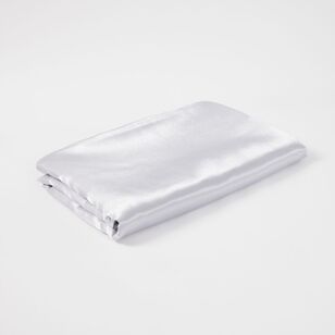 Accessorize Self Tanning Satin Polyester Sheet Protector Silver 145 x 220 cm