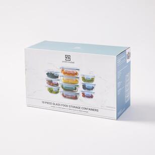 Smith + Nobel 10-Piece Glass Food Storage Set