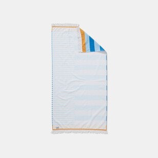 Mozi Nippers Beach Towel Blue 85 x 165 cm