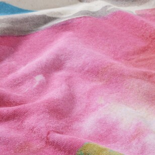Mozi Galah Beach Towel Multicoloured Stripe 85 x 165 cm
