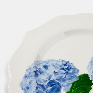 Chyka Home 28 cm Hydrangea Dinner Plate Printed