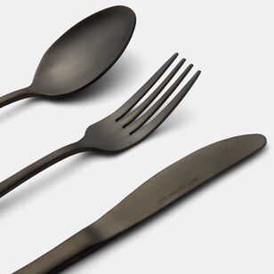 Smith + Nobel Lille 24-Piece Cutlery Set Matte Black