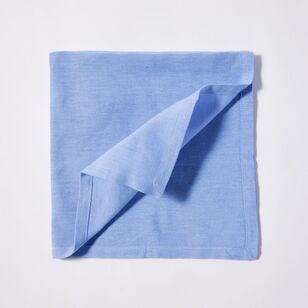 Chyka Home Oversized 60 x 60 cm Napkins 4 Pack Blue