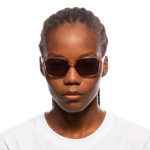 Solarized Women's Petite Fine Sunglasses Brn & Tan