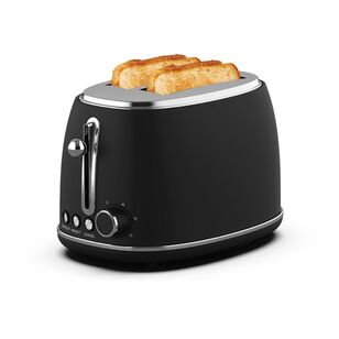 Smith + Nobel Retro 2 Slice Toaster Black TA-T03BL