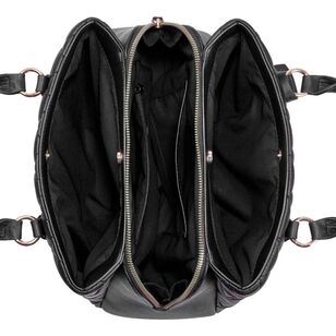 Nine West Women's Peetra Satchel Bag Black