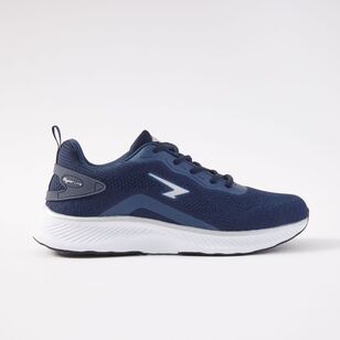 Sfida Men's Launch Lace Up Runner Navy & Silver