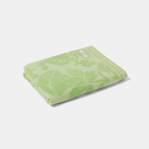 Sheridan Saltsia Beach Towel Lime 95 x 175 cm