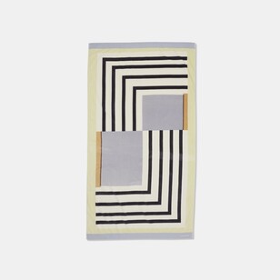 Sheridan Anteo Beach Towel Multicoloured Stripe 95 x 175 cm
