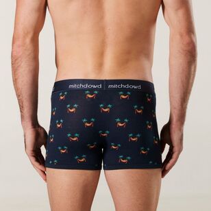 Mitch Dowd Holiday Fun Cotton Trunk 3 Pack Navy