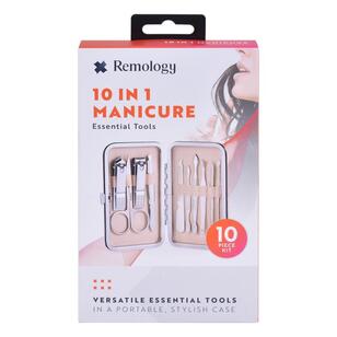 Remology 10-Piece Stainless Steel Manicure Set