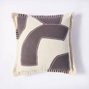 Shaynna Blaze Duke Cushion Charcoal 50 x 50 cm