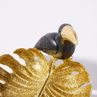 Soren Toucan Trinket Tray Gold