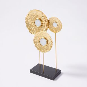 Soren Floral Sculpture Gold