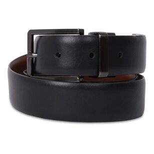 Van Heusen Men's Pin Buckle Reversible Belt Black & Tan