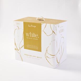 Bas Phillips Infinite Luxury Premium Loft Quilt White