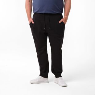 West Cape Classic Men's Gilroy Cotton Rich Trackpant with Piping Black & Grey