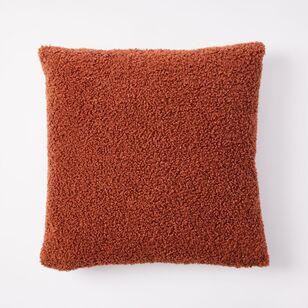 Elysian Bonnie Boucle Cushion Saffron 50 x 50 cm