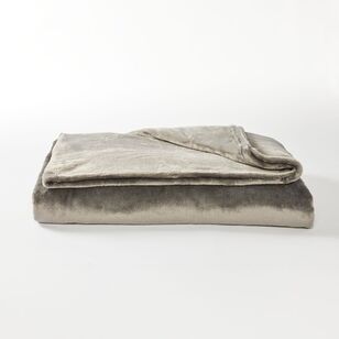 Odyssey Living Super Soft Blanket Charcoal