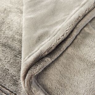 Odyssey Living Super Soft Blanket Charcoal