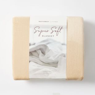Odyssey Living Super Soft Blanket Pebble