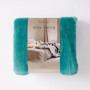 Bas Phillips Mink Touch Blanket Dust Jade