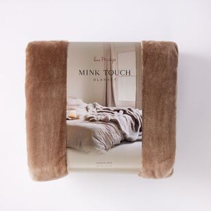 Bas Phillips Mink Touch Blanket Stone