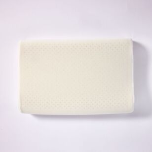 Soren Latex Contour Pillow White