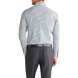 Van Heusen Men's Tailored Check Long Sleeve Shirt Green